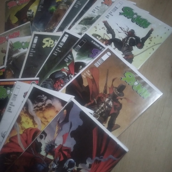 Spawn lot Lot #300 To #324 but Missing 6 books in Between.... one free  To - Picture 1 of 5